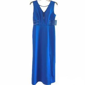 EnFocus Studio Elegant Blue Party Dress Size 6